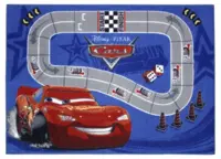 Børnetæppe - Cars 22 Racetrack - RESTSALG 