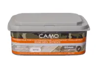 CAMO, Syrefaste rustfrie skruer i 316 stål (A4) - 60 mm. - 350 stk.