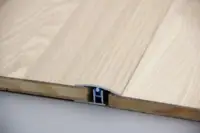 Dilatationsprofil, 40 mm. Multi hvid eg - HØJ 13-17 mm. - UDSOLGT TIL UGE 50