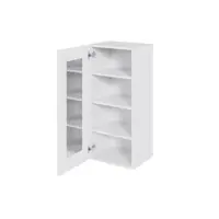 Multi-Living tall upper cabinets - Display cabinet with clear glass