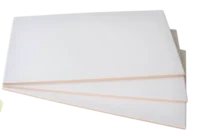 FD Objekt hvid blank vægflise 148x298 mm.