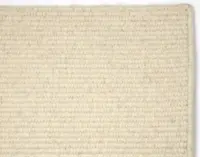 C. Olesen carpets - Luxor Solid color - White - REST 140X200 CM