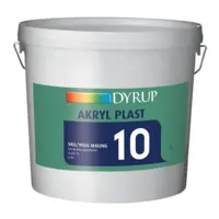 Dyrup Akryl Plast vægmaling 10 
