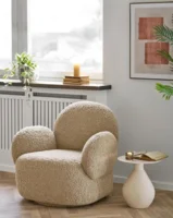 Messina, loungestol med drejefunktion