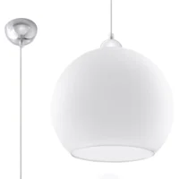 Hængende lampe BALL hvid