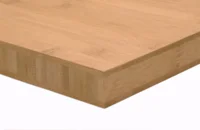 30 mm bambusplade - Plain pressed, Ecru 120x244 cm.