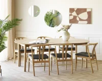 Spisebord Bundaberg, med tillægsplader