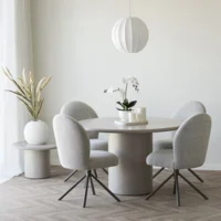 Loftlampe Coventry hvid - højde 37 cm.