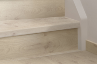 Pergo Trappeforkant laminat, Trondheim Light Grey Oak