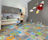 Jumpy Boucle gulvtæppe - Griffin - REST 115X400 CM.