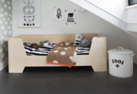 Artifact Vinylgulv - Dots Sort - REST 445X400 CM.