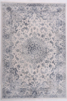 C. Olesen tæpper - Vintage - Ivory/Blue