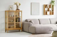 Clyde Loungesofa, Sten-grå højrevendt og med 2 puder - UDSOLGT TIL UGE 15