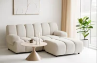 Taza modulsoft, højrevendt 2,5 personers m/puf