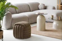 Napier Puf, Smart og brun i polyester