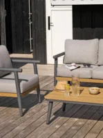 Comillas Loungesæt i antracitgrå