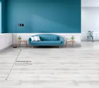 Bonus Vinylgulv - Lys Eg - REST 160X400 CM.