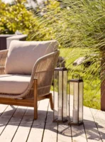 Herslev Lanterne i antik messing look - 60 cm høj