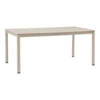 Alcudia, Spisebord m. sandfarvet keramikbordplade - 200 cm.