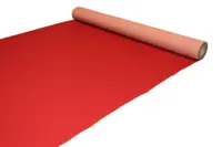 Messetæppe - Bordeaux rød Løber i nålefilt  - REST 200X200 CM.