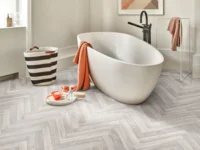 Start Billigt vinylgulv - Alaska Lys sildeben - REST 270X325 CM.