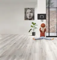Vinylgulv - Supreme Pristine Oak - REST 420X400 CM.