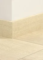 Fodpanel til laminatgulv - Blonde Oak