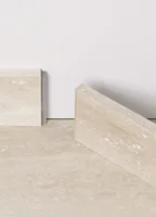 Vinyl fodpanel til Isefjord - Medium, Greige Travertine, INGEN RETURRET!