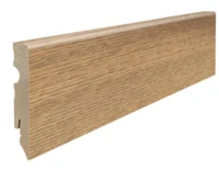 Fodpanel til laminatgulv, Eg Flavia natur, 16x58 mm.