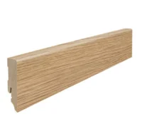 Fodpanel til laminatgulv, Eg Portland puro, 16x58 mm.
