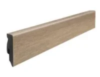Fodpanel til laminatgulv, Eg Veneto Crema, 16x58 mm.