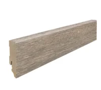 Fodpanel til laminatgulv, Eg Veneto Crema, 16x58 mm.