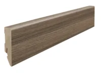 Fodpanel til laminatgulv, Walnut, 16x58 mm.