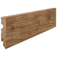 Fodpanel til laminatgulv, Eg Portland Natur, 15x80 mm.