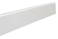 Fodpanel til trægulv/DISANO, Hvid 19x58 mm. Mat strong folieret