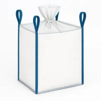Easy Cover - Big Bag 90x90x90 cm. med forklæde og lukket bund