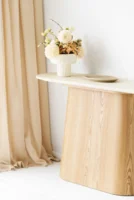 Larvik Konsol, granit/askefiner, natur/off white - UDSOLGT TIL UGE 37