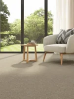 Turbo Bouclé gulvtæppe Beige - REST 100X350 CM.