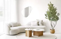 Amol Loungesofa, Sandfarvet med puder