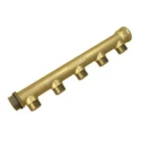 Wavin 3/4" fordelerrør 5 afgange 1/2" Centerafstand 50