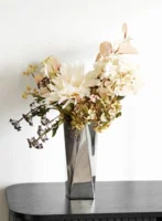 Vase, rustfri stål